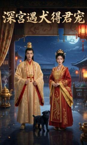 短剧《深宫遇犬得君宠》海报