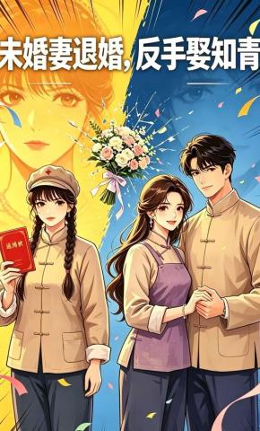 短剧《未婚妻退婚，反手娶知青》海报