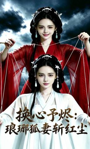 短剧《换心予烬：琅琊狐妻斩红尘》海报