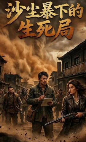 短剧《沙尘暴下的生死局》海报