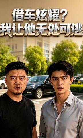短剧《借车炫耀？我让他无处可逃》海报