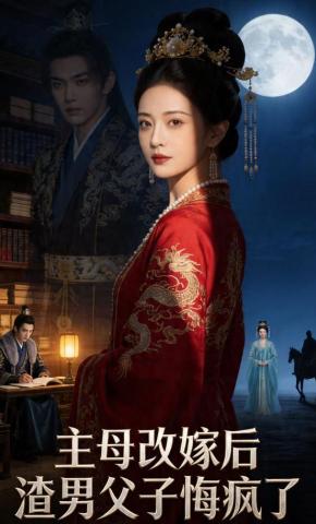 短剧《主母改嫁后，渣男父子悔疯了》海报