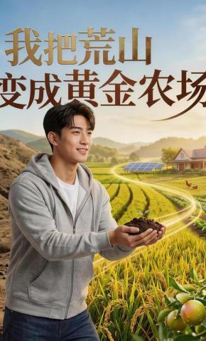 短剧《我把荒山变成黄金农场》海报