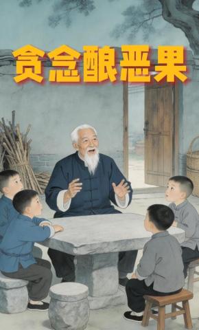 短剧《贪念酿恶果》海报