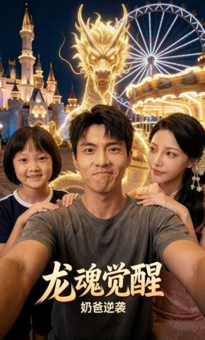 短剧《龙魂觉醒，奶爸逆袭》海报