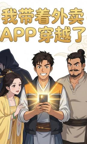 短剧《我带着外卖APP穿越了》海报