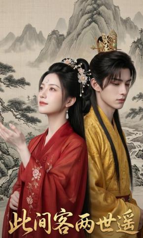 短剧《此间客两世遥》海报