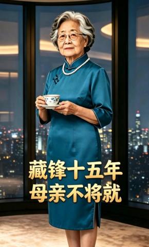 短剧《藏锋十五年，母亲不将就》海报