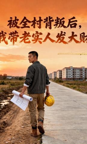 短剧《被全村背叛后，我带老实人发大财》海报