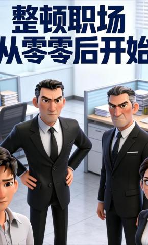 短剧《整顿职场从零零后开始》海报