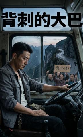 短剧《背刺的大巴》海报