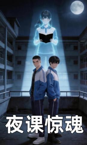短剧《夜课惊魂》海报