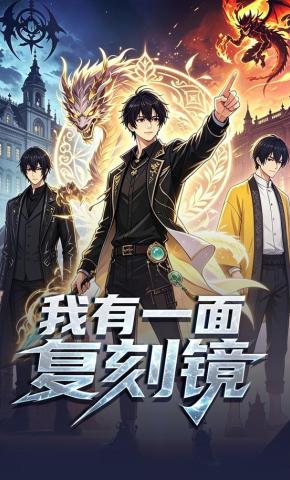 短剧《我有一面复刻镜》海报