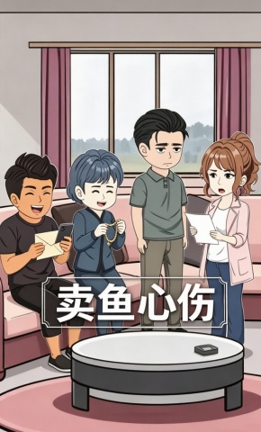 短剧《卖鱼心伤》海报