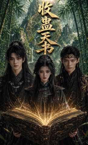 短剧《收蛊天书》海报