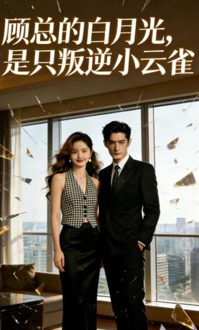 短剧《顾总的白月光，是只叛逆小云雀》海报