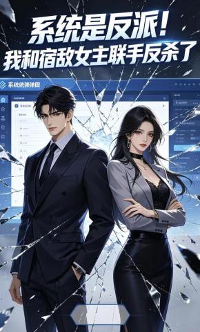 短剧《系统是反派！我和宿敌女主联手反杀了》海报