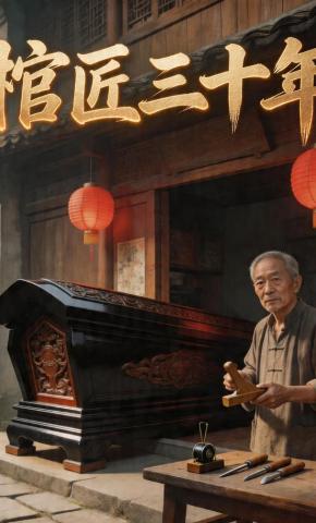 短剧《棺匠三十年》海报