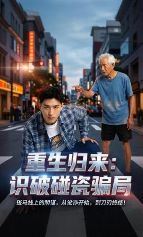 短剧《重生归来：识破碰瓷骗局》海报