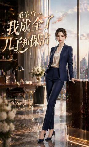 短剧《重生后，我成全了儿子和保洁》海报