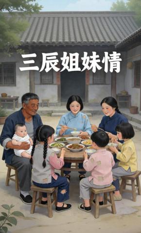 短剧《三辰姐妹情》海报