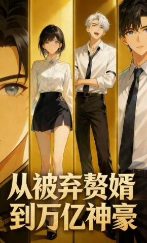 短剧《从被弃赘婿到万亿神豪》海报