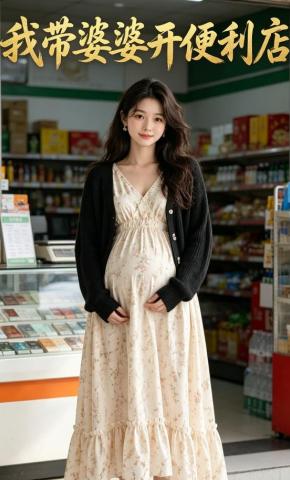 短剧《我带婆婆开便利店》海报