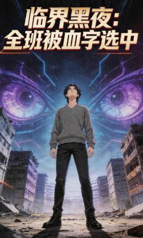 短剧《临界黑夜：全班被血字选中》海报
