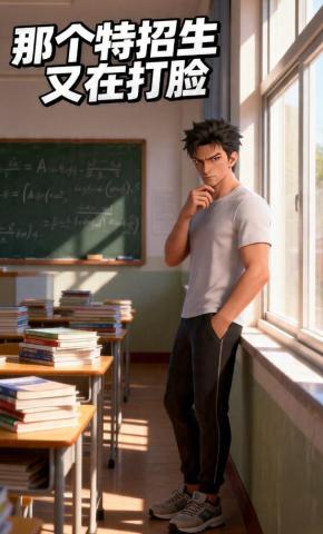 短剧《那个特招生又在打脸》海报