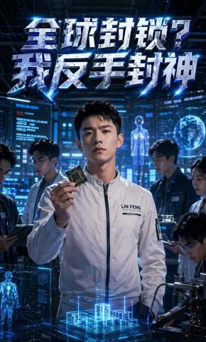 短剧《全球封锁?我反手封神》海报