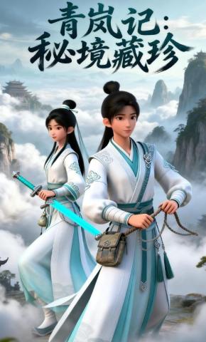 短剧《青岚记：秘境藏珍》海报