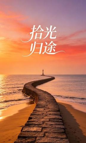 短剧《拾光归途》海报