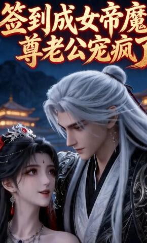 短剧《签到成女帝魔尊老公宠疯了》海报