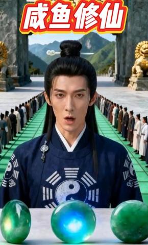短剧《咸鱼修仙》海报