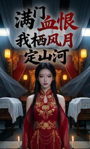 短剧《满门血恨，我栖风月定山河》海报
