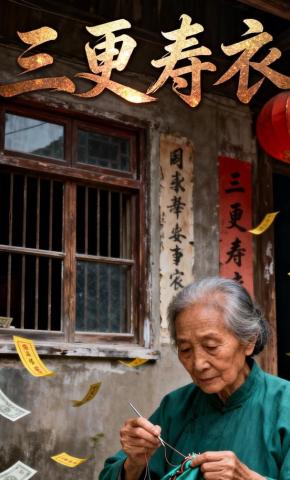 短剧《三更寿衣》海报