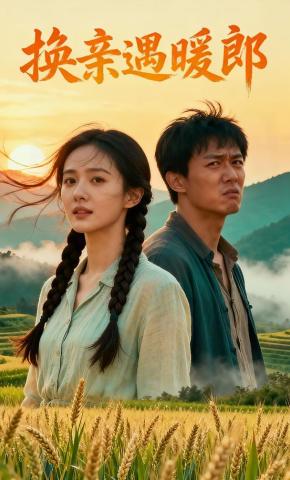 短剧《换亲遇暖郎》海报