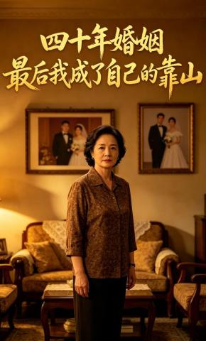 短剧《四十年婚姻最后我成了自己的靠山》海报