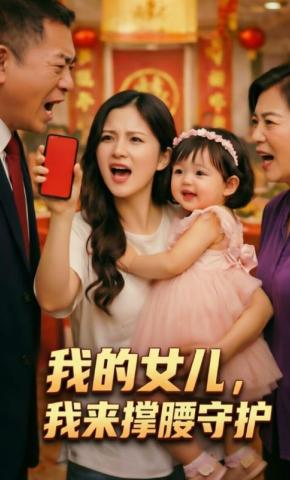 短剧《我的女儿，我来撑腰守护》海报