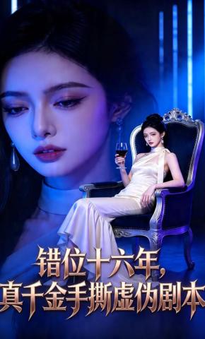 短剧《错位十六年，真千金手撕虚伪剧本》海报