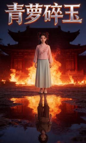 短剧《青萝碎玉》海报