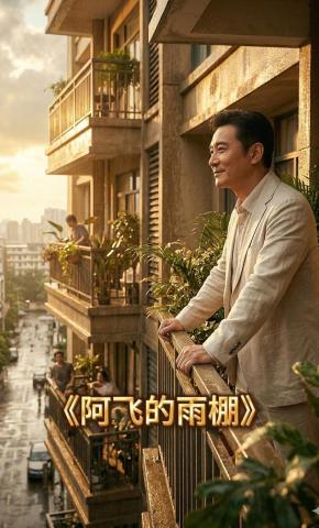 短剧《阿飞的雨棚》海报