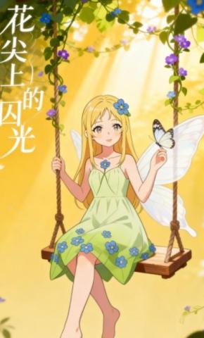 短剧《花尖上的囚光》海报