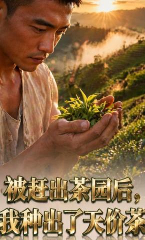 短剧《被赶出茶园后，我种出了天价茶》海报