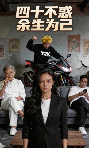 短剧《四十不惑，余生为己》海报