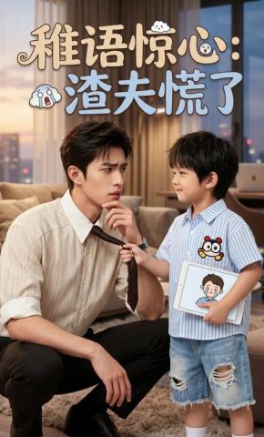 短剧《稚语惊心：渣夫慌了》海报
