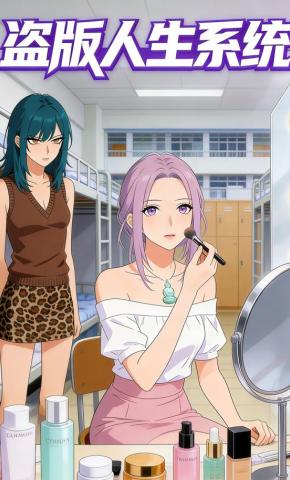 短剧《盗版人生系统》海报