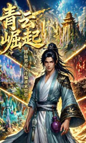 短剧《修仙界有人诈骗谁来管管：青云崛起》海报