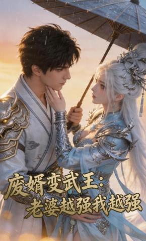 短剧《废婿变武王：老婆越强我越强》海报
