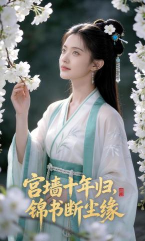 短剧《宫墙十年归，锦书断尘缘》海报